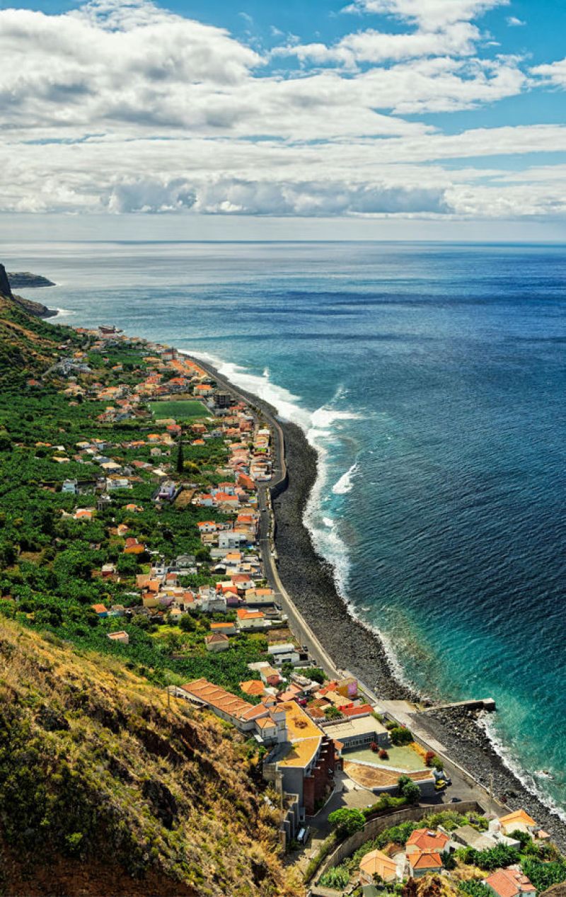 Vue côtière de Paul do Mar